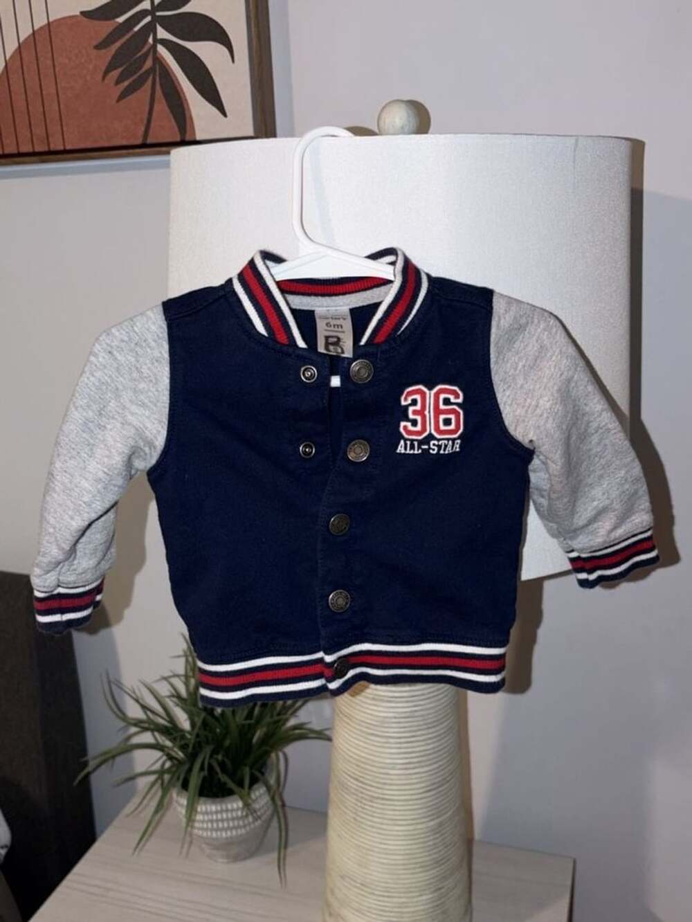 Carter's 36 All-Star Boys Infant Varsity Jacket Size 6M